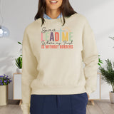 Spirit Lead Me Where My Trust Is Without Boarder Women's Fleece Crewneck Sweatshirt