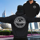 Everything is Possible | Mark 9:23 Christian Bible Verse Hooded Sweatshirt