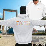 Faith | Ephesians 2:8 Christian Bible Verse Hooded Sweatshirt