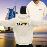 Forever Grateful | Psalm 9:1 Christian Bible Verse Hooded Sweatshirt
