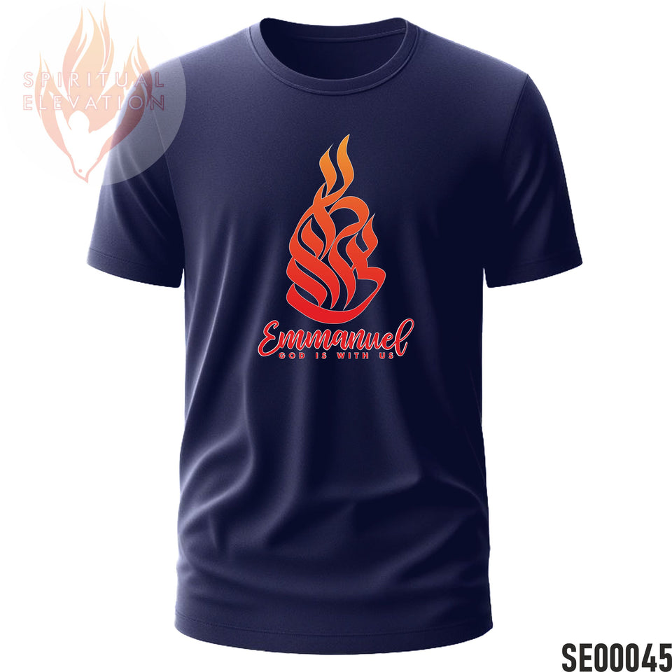 "Emmanuel" God With Us | Hebrew Calligraphy