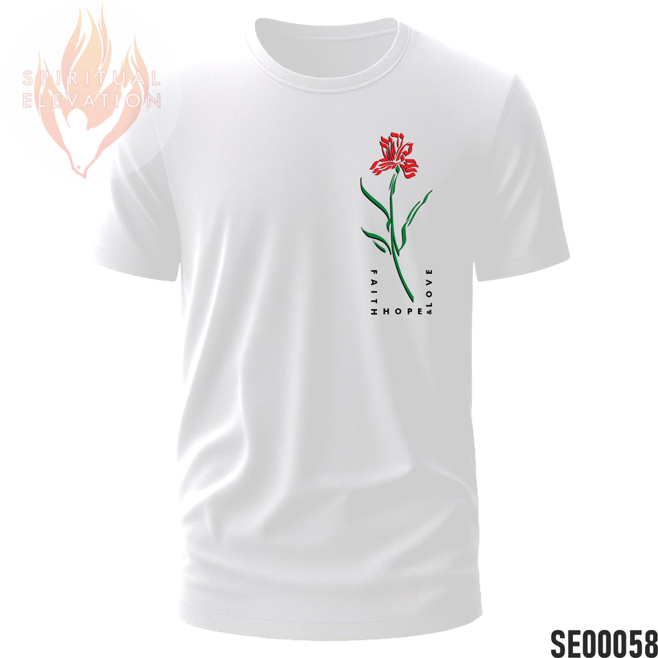 "Faith, Hope & Love" | Hebrew Calligraphy