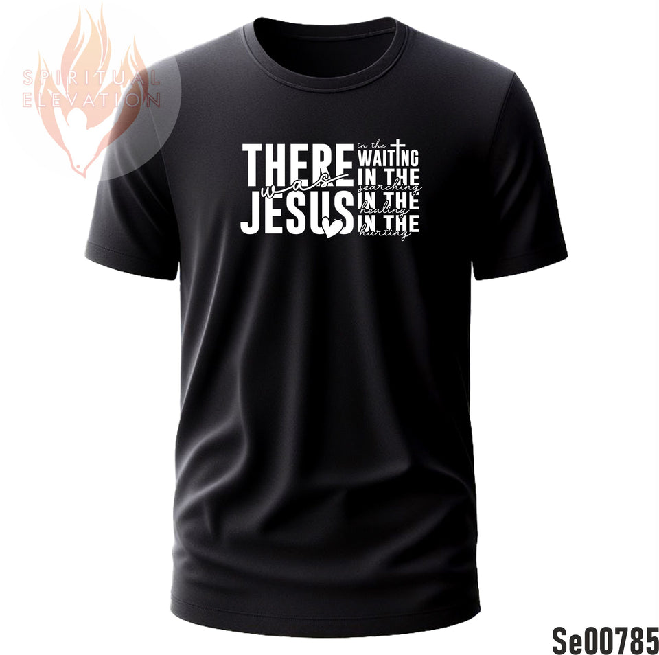 There was Jesus In the Waiting, Searching, Healing & Hurting | Black and White