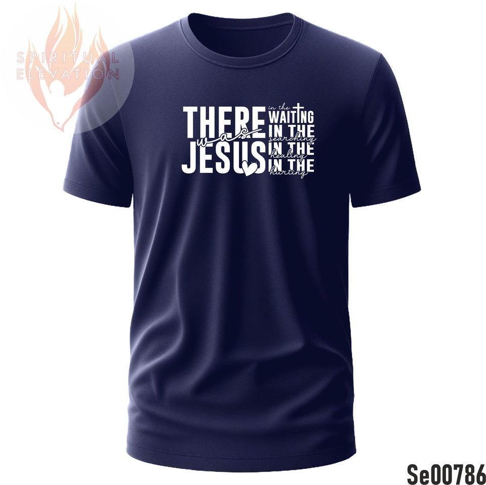 There was Jesus In the Waiting, Searching, Healing & Hurting | Black and White