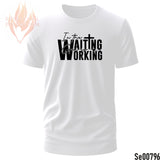 In The Waiting, God Is Working | Black and White