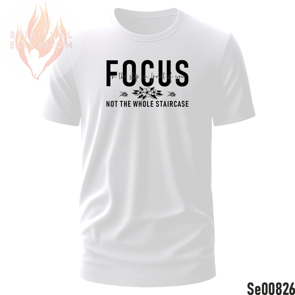 Focus On The Steps In Front Of You, Not On The Whole Staircase | Black and White