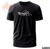 You Are Stronger Than The Storm | Black and White