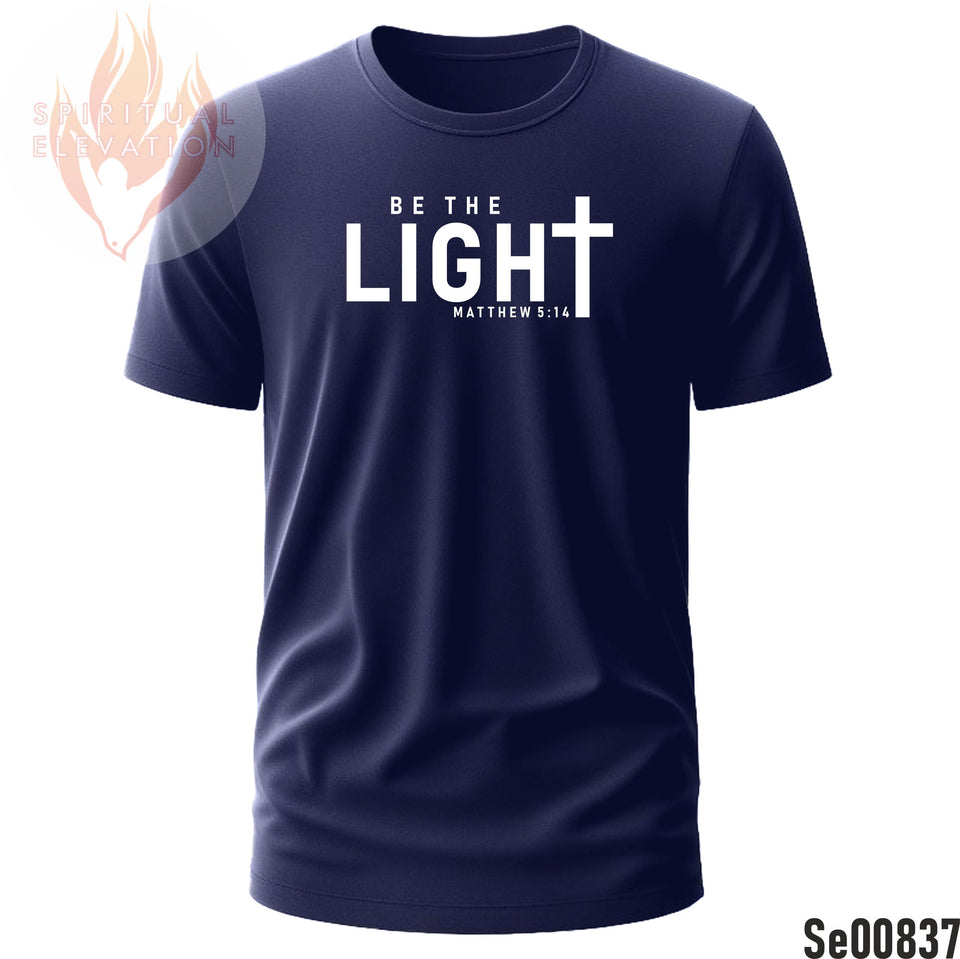 Be The Light | Matthew 5:14 | Black and White