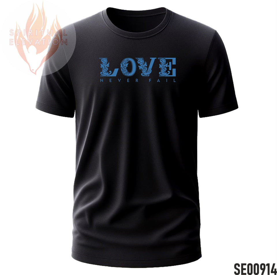 Love Keeps No Record Of Wrong  | Minimalist | Black and White (Copy)