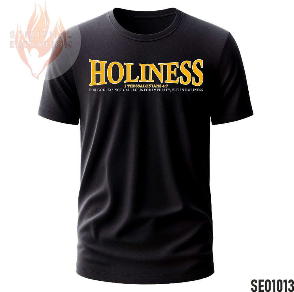 Holiness - Yellow | 1 Thessalonians 4:7 | Minimalist