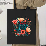 Design 01 - 20  Spiritual Elevation Tote Bag  | Christian Gifts for Women | Faith Based Gifts | Christian Canvas Bags for Women