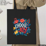 Design 01 - 20  Spiritual Elevation Tote Bag  | Christian Gifts for Women | Faith Based Gifts | Christian Canvas Bags for Women