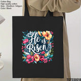 Design 01 - 20  Spiritual Elevation Tote Bag  | Christian Gifts for Women | Faith Based Gifts | Christian Canvas Bags for Women