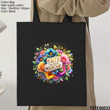 Design 21 - 40 Spiritual Elevation Tote Bag | Christian Gifts for Women | Faith Based Gifts | Christian Canvas Bags for Women