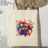 Design 21 - 40 Spiritual Elevation Tote Bag | Christian Gifts for Women | Faith Based Gifts | Christian Canvas Bags for Women