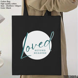 Design 41 - 60 Spiritual Elevation Tote Bag | Christian Gifts for Women | Faith Based Gifts | Christian Canvas Bags for Women