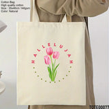 Design 61 - 80 Spiritual Elevation Tote Bag | Christian Gifts for Women | Faith Based Gifts | Christian Canvas Bags for Women