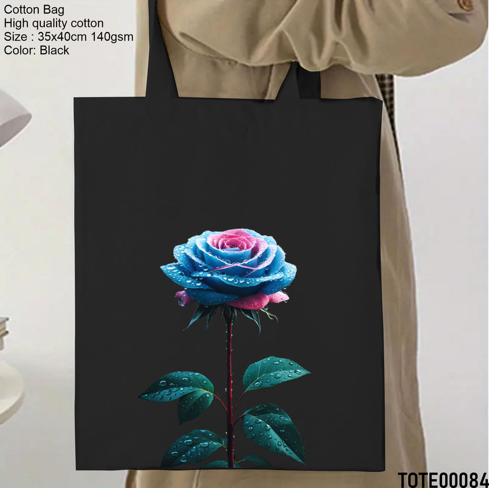 Design 81 - 100 Spiritual Elevation Tote Bag | Christian Gifts for Women | Faith Based Gifts | Christian Canvas Bags for Women