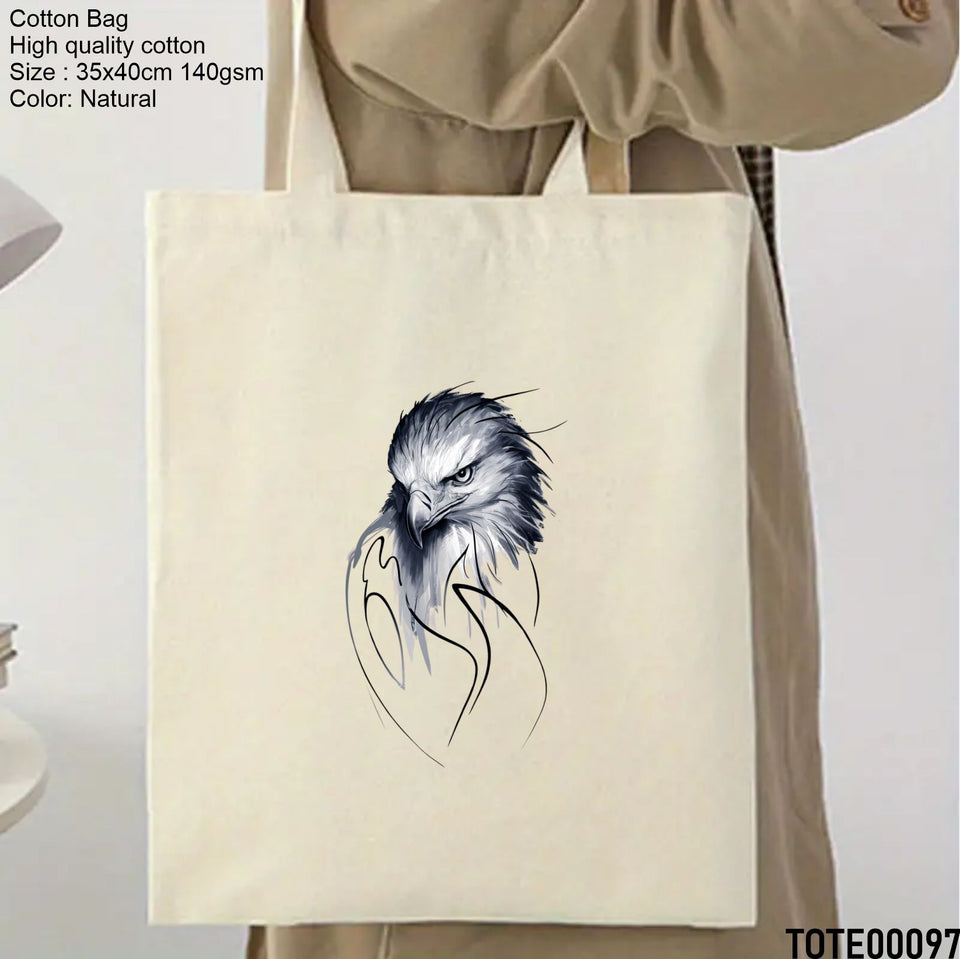 Design 81 - 100 Spiritual Elevation Tote Bag | Christian Gifts for Women | Faith Based Gifts | Christian Canvas Bags for Women