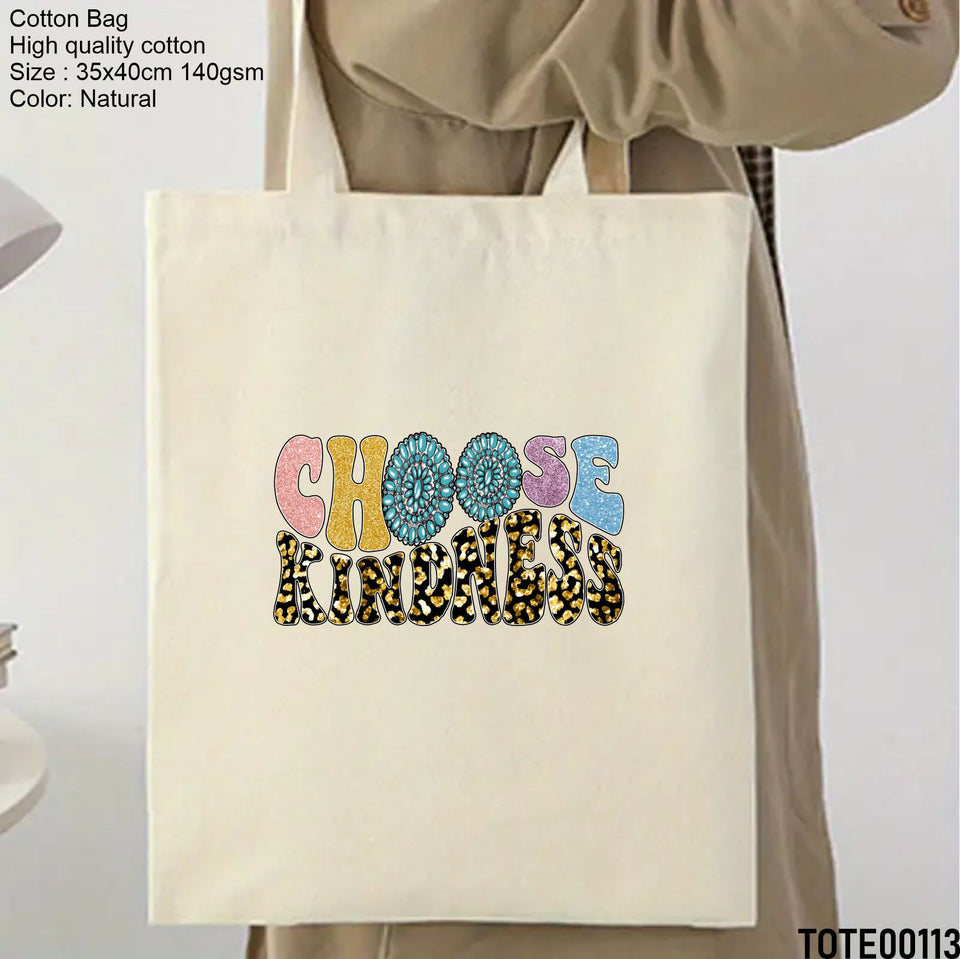 Design 101 - 120 Spiritual Elevation Tote Bag | Christian Gifts for Women | Faith Based Gifts | Christian Canvas Bags for Women