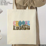 Design 101 - 120 Spiritual Elevation Tote Bag | Christian Gifts for Women | Faith Based Gifts | Christian Canvas Bags for Women