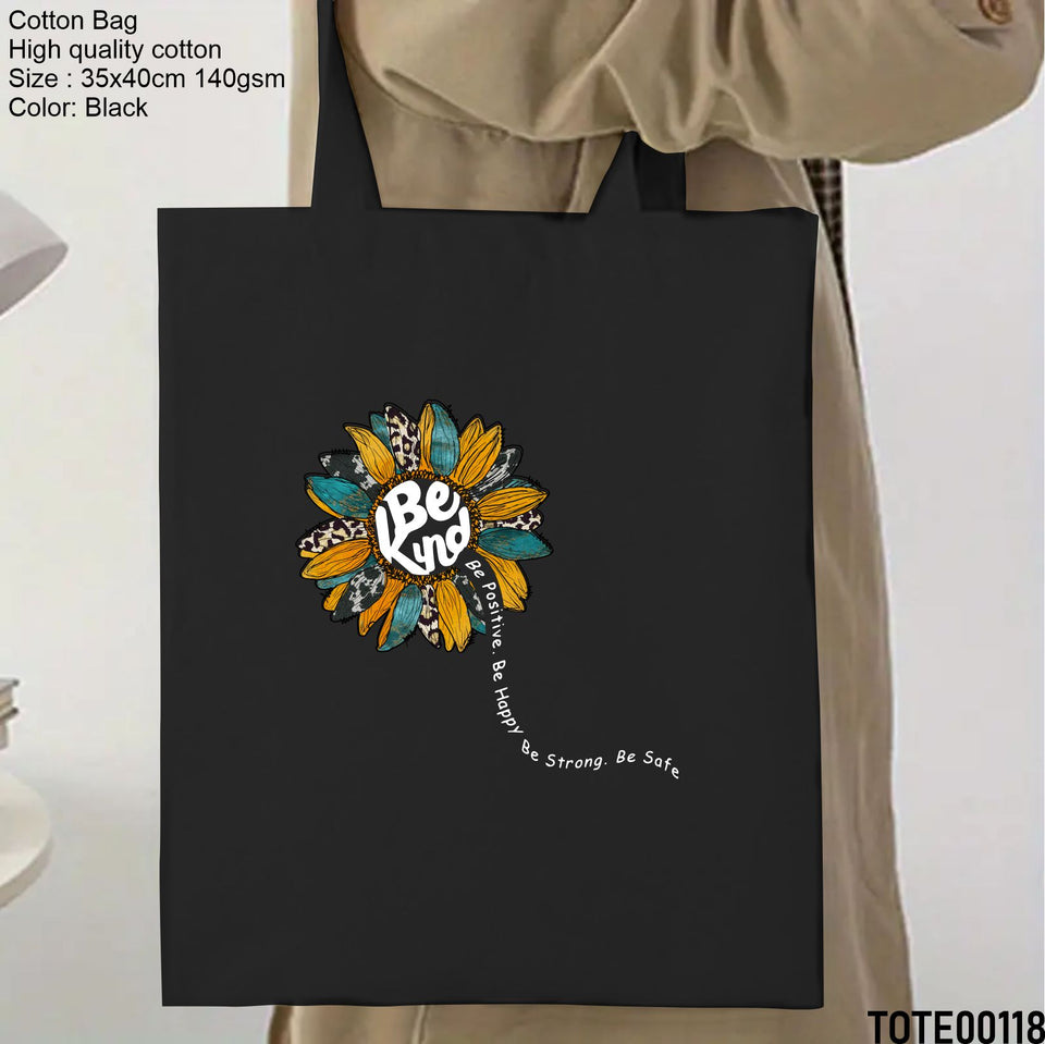 Design 101 - 120 Spiritual Elevation Tote Bag | Christian Gifts for Women | Faith Based Gifts | Christian Canvas Bags for Women