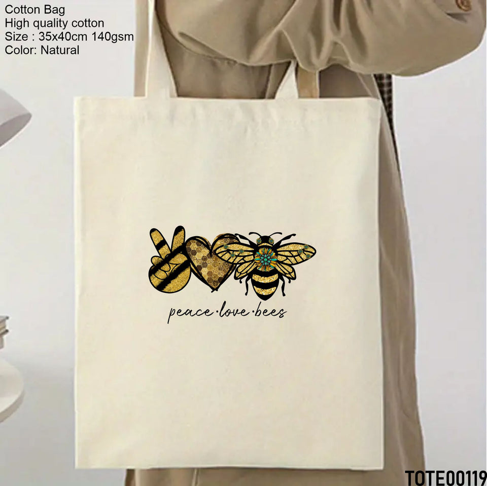 Design 101 - 120 Spiritual Elevation Tote Bag | Christian Gifts for Women | Faith Based Gifts | Christian Canvas Bags for Women