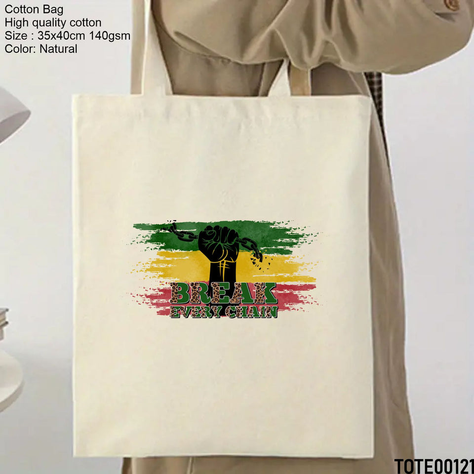 Design 121 - 140 Spiritual Elevation Tote Bag | Christian Gifts for Women | Faith Based Gifts | Christian Canvas Bags for Women