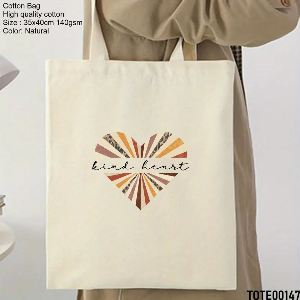 Design 141 - 160 Spiritual Elevation Tote Bag | Christian Gifts for Women | Faith Based Gifts | Christian Canvas Bags for Women