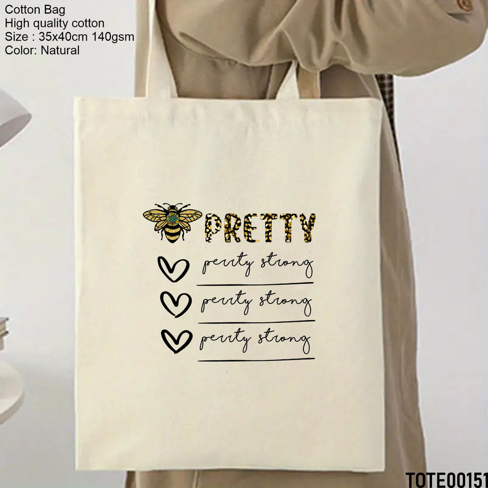 Design 141 - 160 Spiritual Elevation Tote Bag | Christian Gifts for Women | Faith Based Gifts | Christian Canvas Bags for Women