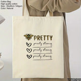 Design 141 - 160 Spiritual Elevation Tote Bag | Christian Gifts for Women | Faith Based Gifts | Christian Canvas Bags for Women