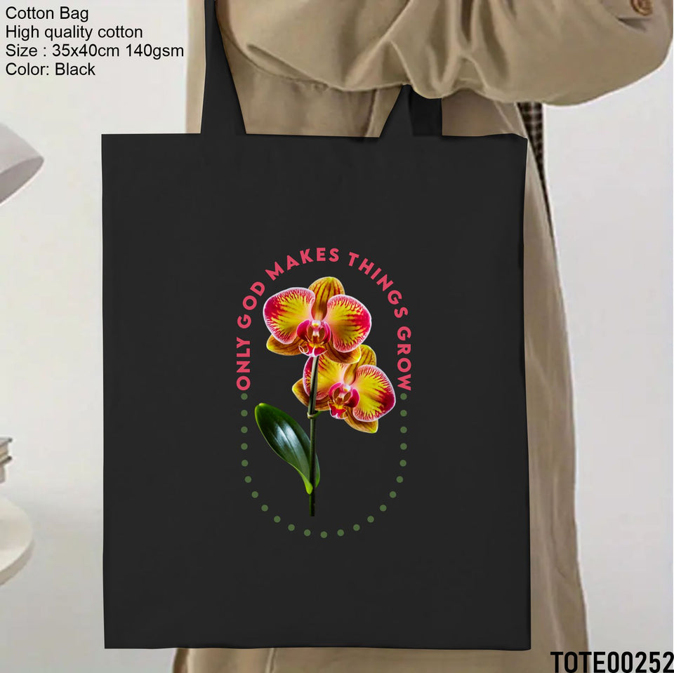 Design 241 - 260 Spiritual Elevation Tote Bag | Christian Gifts for Women | Faith Based Gifts | Christian Canvas Bags for Women