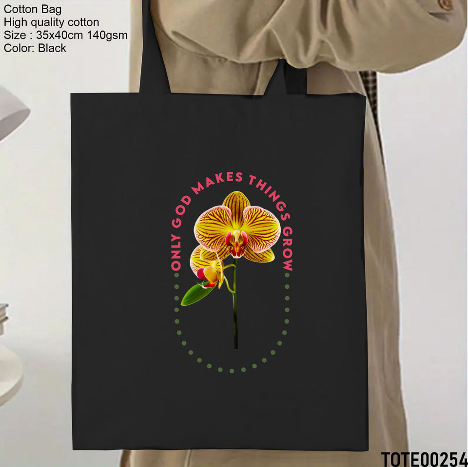 Design 241 - 260 Spiritual Elevation Tote Bag | Christian Gifts for Women | Faith Based Gifts | Christian Canvas Bags for Women