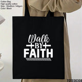 Design 301 - 320 Spiritual Elevation Tote Bag | Christian Gifts for Women | Faith Based Gifts | Christian Canvas Bags for Women