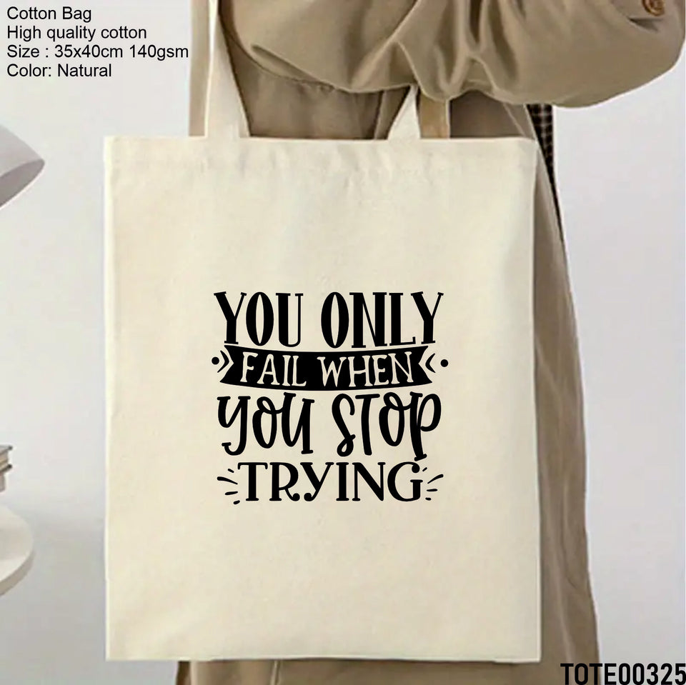 Design 321 - 340 Spiritual Elevation Tote Bag | Christian Gifts for Women | Faith Based Gifts | Christian Canvas Bags for Women