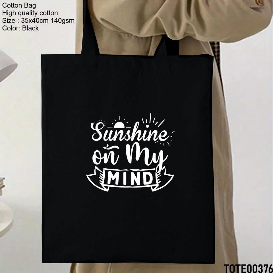 Design 361 - 380 Spiritual Elevation Tote Bag | Christian Gifts for Women | Faith Based Gifts | Christian Canvas Bags for Women