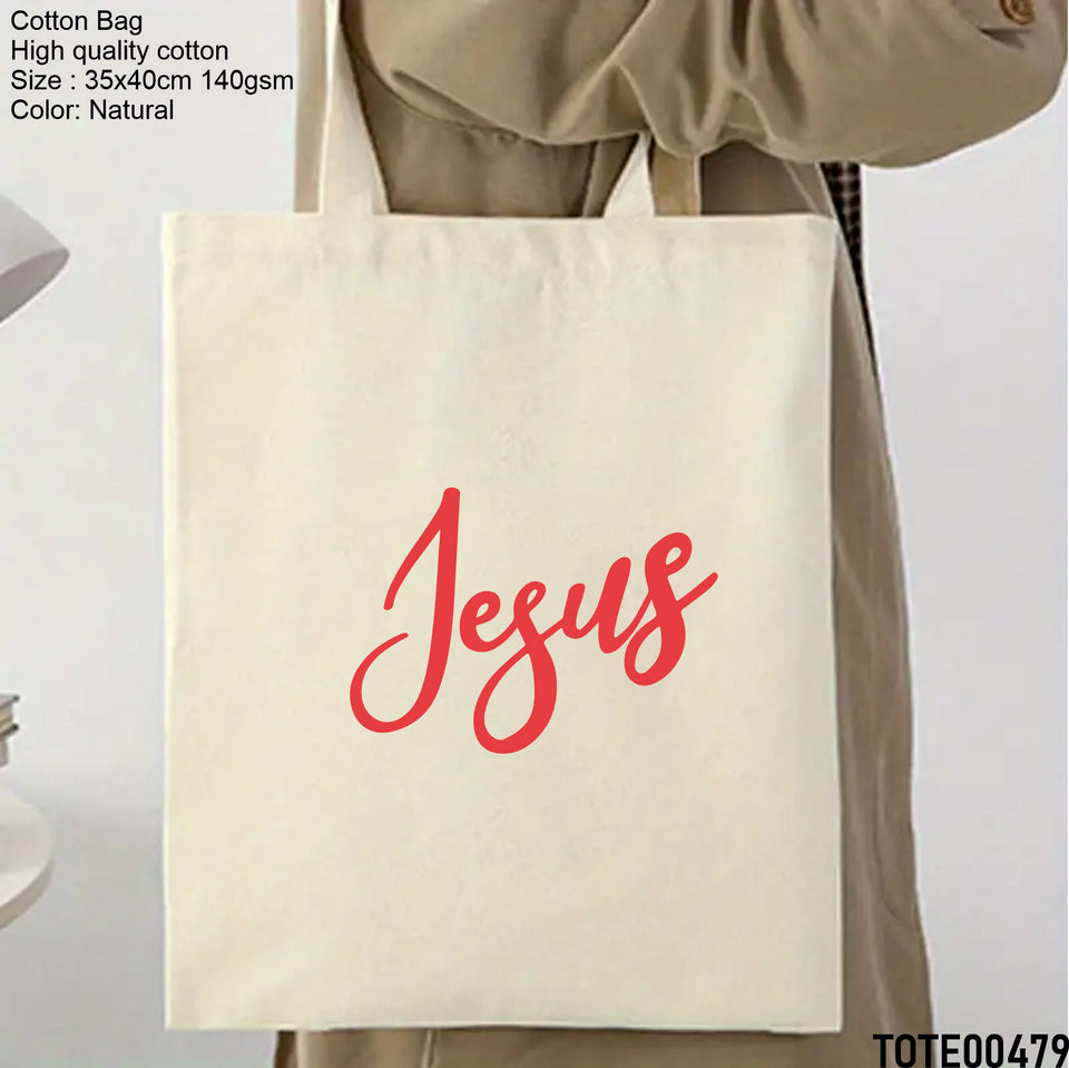 Design 461 - 480 Spiritual Elevation Tote Bag | Christian Gifts for Women | Faith Based Gifts | Christian Canvas Bags for Women
