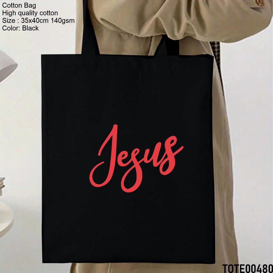 Design 461 - 480 Spiritual Elevation Tote Bag | Christian Gifts for Women | Faith Based Gifts | Christian Canvas Bags for Women