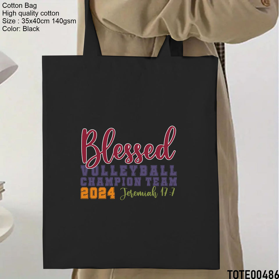 Design 481 - 500 Spiritual Elevation Tote Bag | Christian Gifts for Women | Faith Based Gifts | Christian Canvas Bags for Women