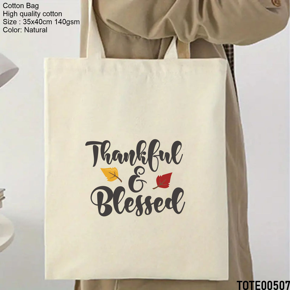 Design 501 - 520 Spiritual Elevation Tote Bag | Christian Gifts for Women | Faith Based Gifts | Christian Canvas Bags for Women
